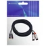 Kép 3/4 - OMNITRONIC Adapter Cable 2xXLR(M)/2xRCA 6m bk