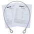 Kép 2/3 - EUROLITE Steel Rope 1000x6mm silver with Thimble