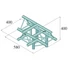 Kép 2/2 - ALUTRUSS DECOLOCK DQ3-SPAT43 4-way T-Piece /\ bk