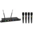 Kép 1/6 - OMNITRONIC UHF-604 4-channel Wireless Mic System 520-554 MHz