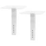 Kép 1/4 - OMNITRONIC 2x Tower for BOOZ Event Stand white