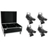 Kép 1/3 - EUROLITE Set 4x LED THA-250F + Case
