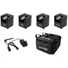 Kép 1/4 - EUROLITE Set 4x AKKU UP-1 + SB-4 Soft-Bag + QuickDMX Wireless transmitter