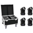 Kép 1/3 - EUROLITE Set 4x LED TMH-X1 Moving-Head Beam + Case