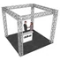 Kép 1/5 - ALUTRUSS Truss set QUADLOCK 6082 square 4x4x3.5m (WxDxH)
