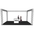 Kép 3/5 - ALUTRUSS Truss set QUADLOCK 6082 U-Figure 7x4x3.5m (WxDxH)