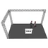 Kép 3/5 - ALUTRUSS Truss set QUADLOCK 6082 L-Figure 7x4x3.5m (WxDxH)