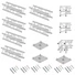 Kép 4/5 - ALUTRUSS Truss set QUADLOCK 6082 L-Figure 7x4x3.5m (WxDxH)