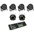 Kép 1/4 - EUROLITE Set 4x LED SLS-7 HCL Floor + 2x LED FE-700 + DMX LED Color Chief Controller