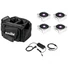 Kép 1/4 - EUROLITE Set 4x AKKU IP Flat Light 1 chrome + Soft-Bag + Charger