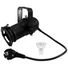Kép 1/7 - EUROLITE Set PAR-16 Spot GU-10 black + GU-10 230V LED SMD 7W 3000K