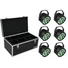 Kép 1/3 - EUROLITE Set 6x LED PARty TCL Spot + Case TDV-1