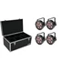 Kép 1/3 - EUROLITE Set 4x LED SLS-6 TCL Spot + Case TDV-1