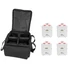Kép 1/3 - EUROLITE Set 4x AKKU TL-3 TCL white + SB-4 Soft-Bag