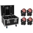 Kép 1/3 - EUROLITE Set 4x LED TMH-X4 Moving-Head Wash Zoom + Case