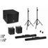 Kép 1/5 - OMNITRONIC Set MOLLY 2.1 Active System Sub + 2x Top + Accessories, black