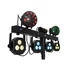 Kép 2/3 - EUROLITE Set LED KLS Laser Bar Next FX Light Set + STV-60-WOT EU Steel Stand black