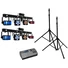 Kép 1/4 - EUROLITE Set 2x LED KLS Laser Bar PRO + Easy Show + 2x M-4 Speaker System Stand