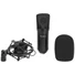 Kép 2/3 - OMNITRONIC Set MIC CM-78MK2 Large Diaphragm Condenser Mic + AS-04 Desk Microphone Absorber System