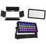 Kép 1/4 - EUROLITE Set Multiflood Pro IP RGBW Wash MK2 + Diffusor Cover 40° + Barndoors