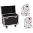 Kép 1/3 - EUROLITE Set 2x LED TMH-H90 Hybrid Moving Head Spot/Wash COB wh + Case