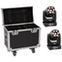 Kép 1/3 - EUROLITE Set 2x LED TMH-H90 + Case with wheels