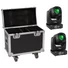 Kép 1/3 - EUROLITE Set 2x LED TMH-B90 + Case with wheels