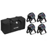 Kép 1/3 - EUROLITE Set 4x AKKU Mini PARty RGBW Spot MK2 + Soft Bag