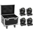 Kép 1/3 - EUROLITE Set 4x LED TMH-S60 Moving-Head-Spot + Case