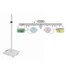 Kép 1/3 - EUROLITE Set LED KLS Laser Bar FX Light Set white + BPS-3 Loudspeaker Stand white