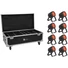Kép 1/3 - EUROLITE Set 8x AKKU IP PAR 7 QCL CRMX MK2 + Case with charging function
