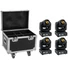 Kép 1/3 - EUROLITE Set 4x LED TMH-17 Spot + Case with wheels
