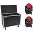 Kép 1/3 - EUROLITE Set 2x LED IP TMH-H760 + Case with wheels