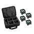 Kép 1/3 - EUROLITE Set 4x AKKU Mini UP-4 QCL Spot MK2 + Soft bag
