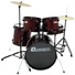 Kép 1/5 - DIMAVERY DS-200 Drum set, wine red