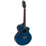 Kép 1/3 - DIMAVERY STW-90 Western Guitar, crystal blue