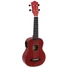 Kép 1/7 - DIMAVERY UK-100 Soprano ukulele, flamed red