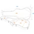 Kép 4/4 - DIMAVERY ABS Case for electric-guitar