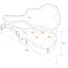 Kép 5/5 - DIMAVERY ABS Case for LP guitar