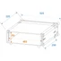 Kép 2/3 - ROADINGER Effect Rack CO DD, 2U, 24cm deep, black