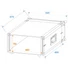 Kép 5/6 - ROADINGER Effect Rack CO DD, 5U, 40cm deep, black
