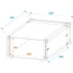 Kép 2/3 - ROADINGER Effect Rack CO DD, 4U, 24cm deep, black