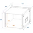 Kép 2/7 - ROADINGER Effect Rack CO DD, 10U, 38cm deep, black