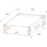 Kép 2/4 - ROADINGER Amplifier Rack PR-1, 2U, 47cm deep