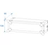 Kép 4/4 - ROADINGER Amplifier Rack PR-1, 2U, 47cm deep