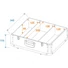 Kép 6/7 - ROADINGER CD Case ALU digital booking rounded sil