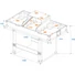 Kép 2/8 - ROADINGER Console Road Table 2xTT with Laptop Tray