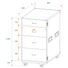 Kép 2/6 - ROADINGER Universal Drawer Case ODS-1 with wheels