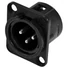 Kép 1/2 - NEUTRIK XLR mounting plug 3pin NC3MDL-1-BAG