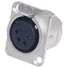 Kép 4/4 - NEUTRIK XLR Mounting Socket 4-pin NC4FDL-1